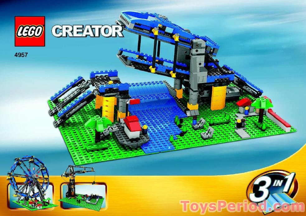 LEGO 4957 Ferris Wheel Instructions and Parts List