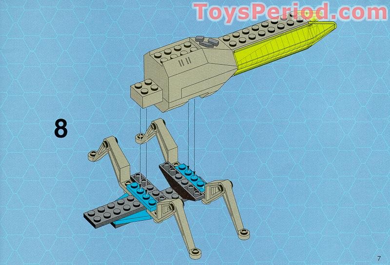 LEGO 6907 Sonic Stinger Instructions and Parts List