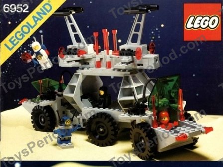 LEGO 6952 Solar Power Transporter Instructions and Parts List