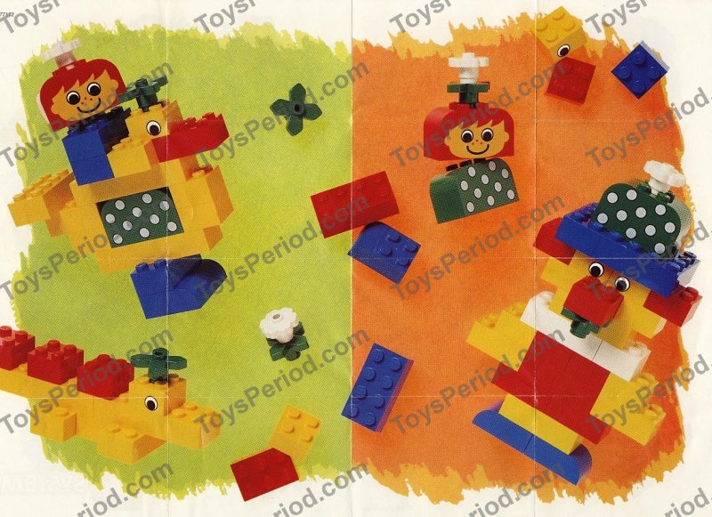 Door 2 x 4 x 5 Frame in Red part no 4130 2x Lego