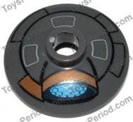 LEGO Sets with Part 4740pb006 Dish 2 x 2 Inverted with SW Droid T7-O1 ...