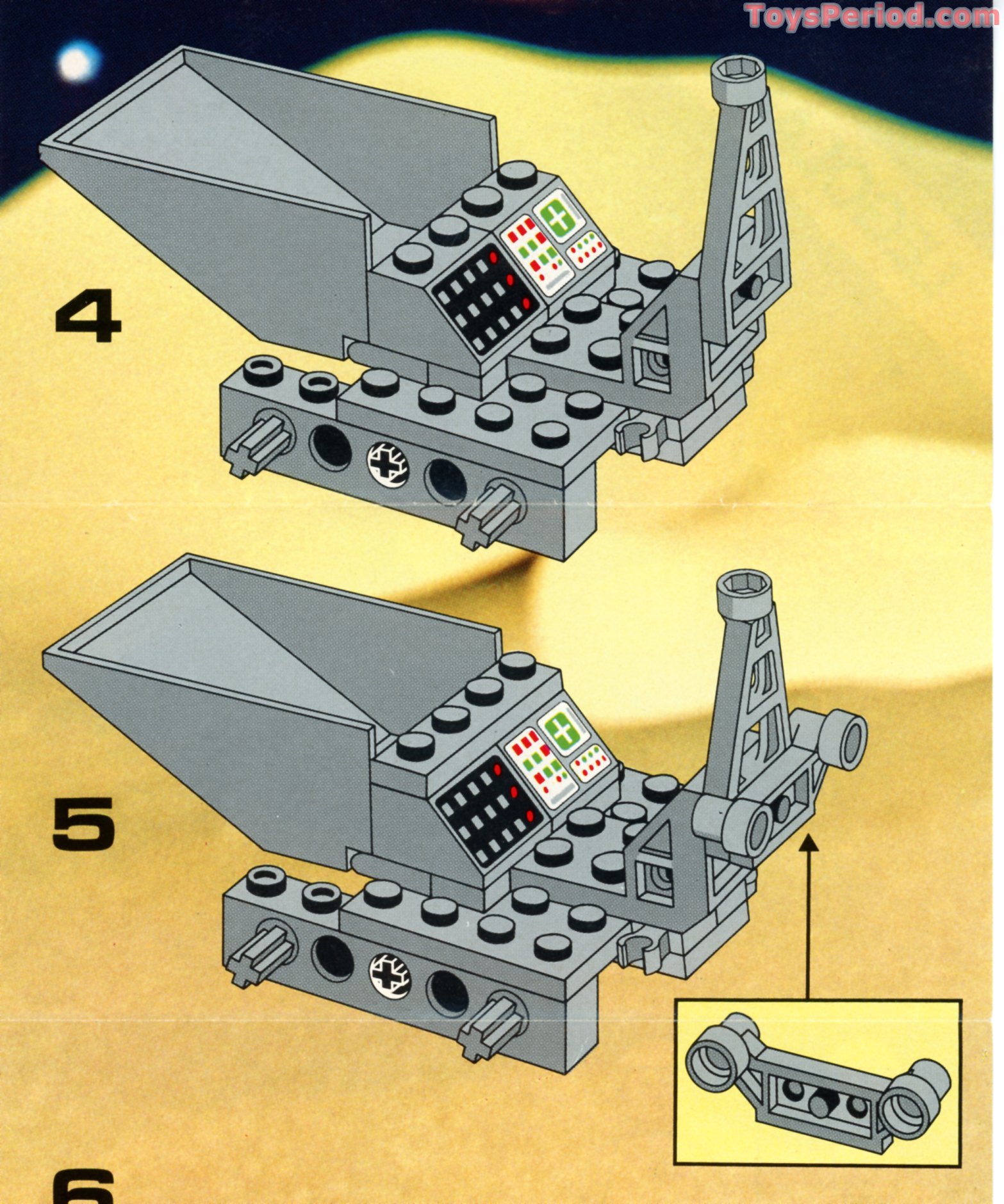 LEGO 6847 Space Dozer Instructions and Parts List