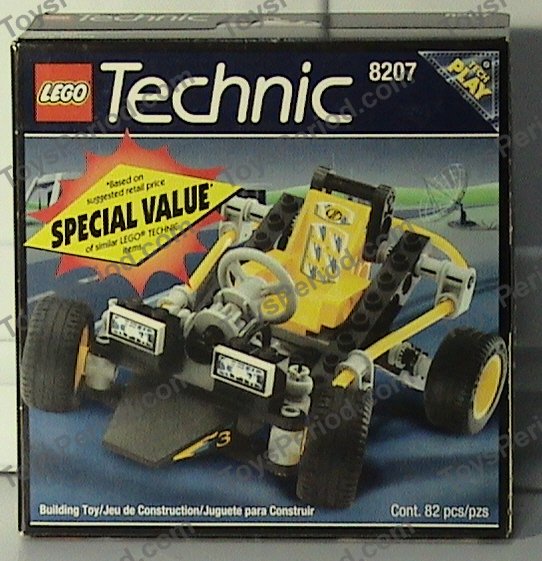 LEGO 8207 Dune Duster Set Parts Inventory and Instructions LEGO