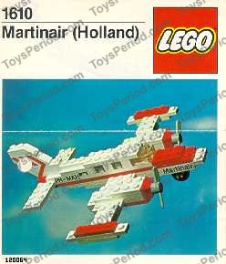 LEGO 1610-2 Martinair Holland Promotional Set, Cessna Airplane