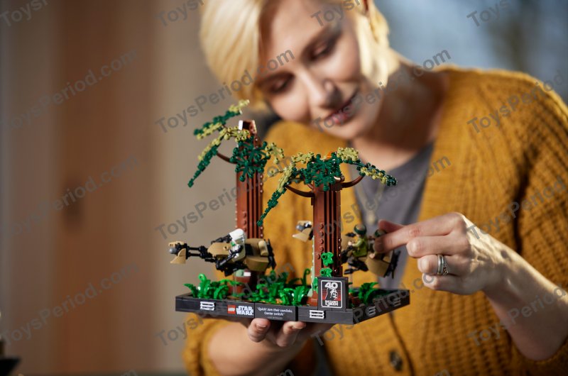 LEGO 75353 Endor Speeder Chase Diorama Set Parts List