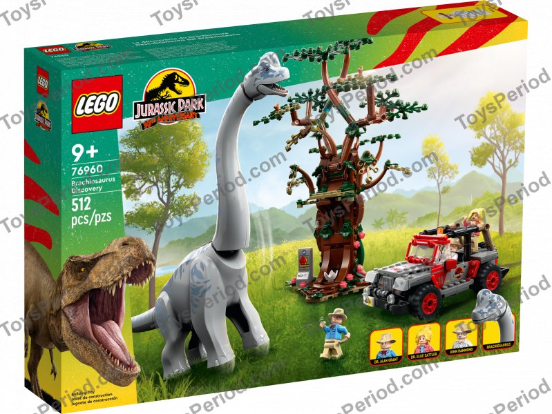 専用出品 LEGO 76960 Jurassic Park 30th Anniversary Brachiosaurus Discovery