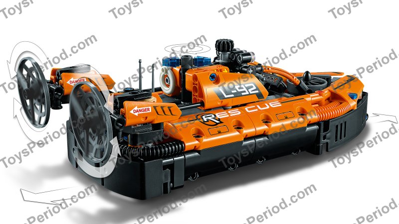 LEGO 42120 Rescue Hovercraft Set Parts List