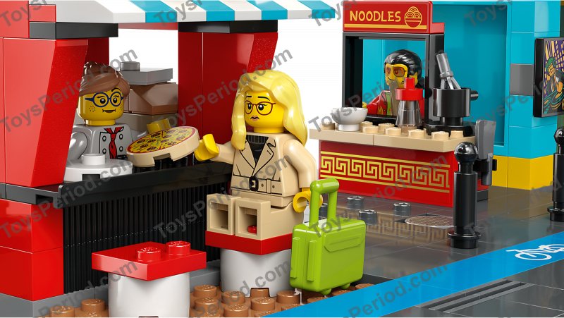 LEGO 60380 Downtown Set Parts List