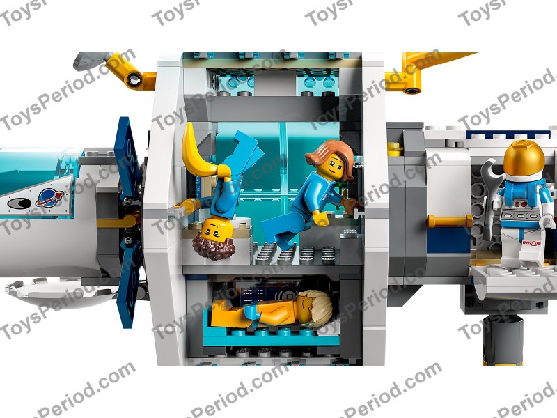 LEGO 60349 Lunar Space Station Set Parts List