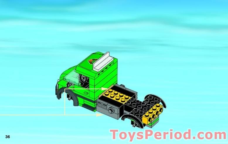LEGO 60052 Cargo Train Instructions and Parts List
