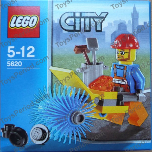 LEGO 5620 Street Cleaner Set Parts Inventory and Instructions LEGO Reference Guide