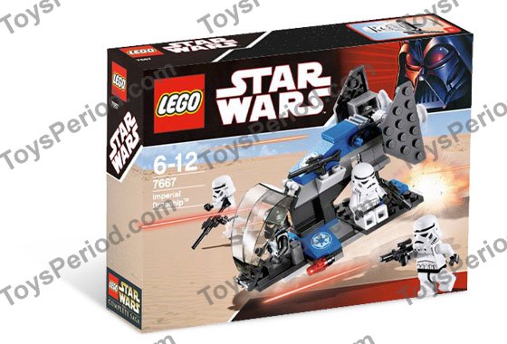 LEGO 7667 Imperial Dropship Instructions and Parts List