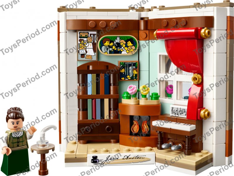 LEGO 40766 Tribute to Jane Austen's Books Set Parts List