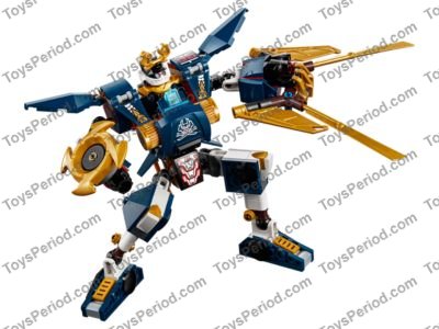 LEGO 70642 Killow vs. Samurai X Set Parts List