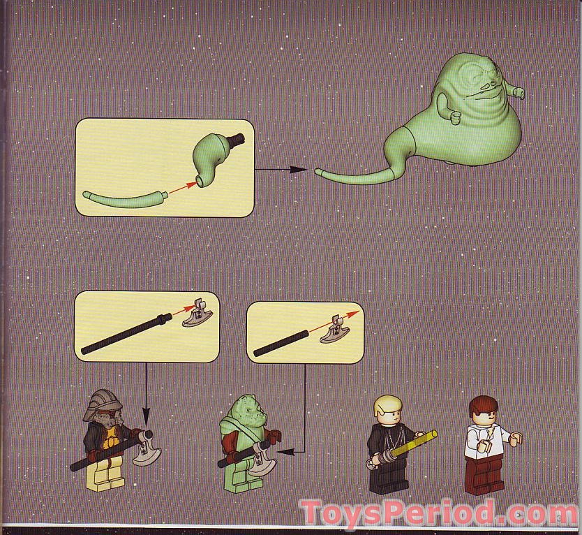 lego star wars jabba's sail barge 6210