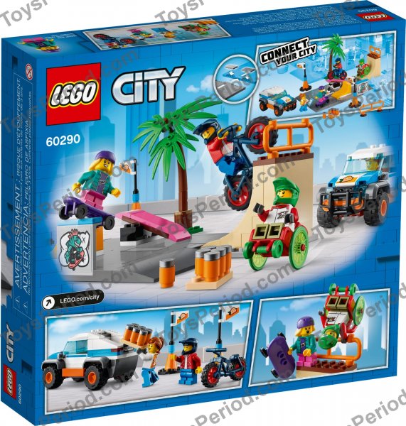 マルページ LEGO 60290 Skate Park Set Parts List