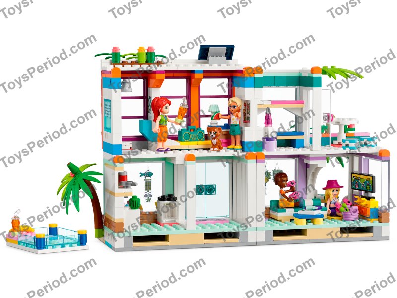 LEGO 41709 Vacation Beach House Set Parts List