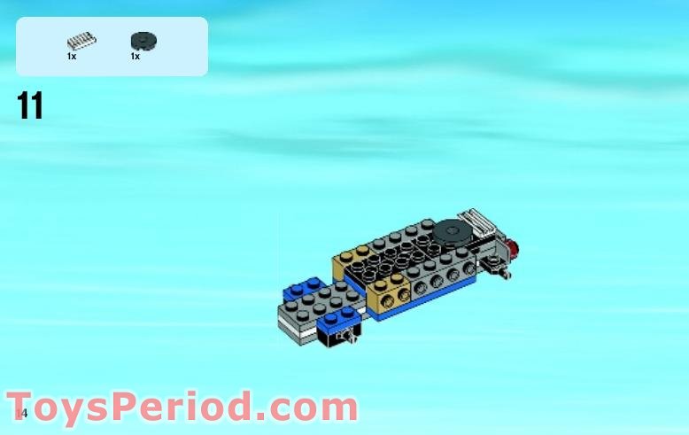 LEGO 60044 Mobile Police Unit Instructions and Parts List