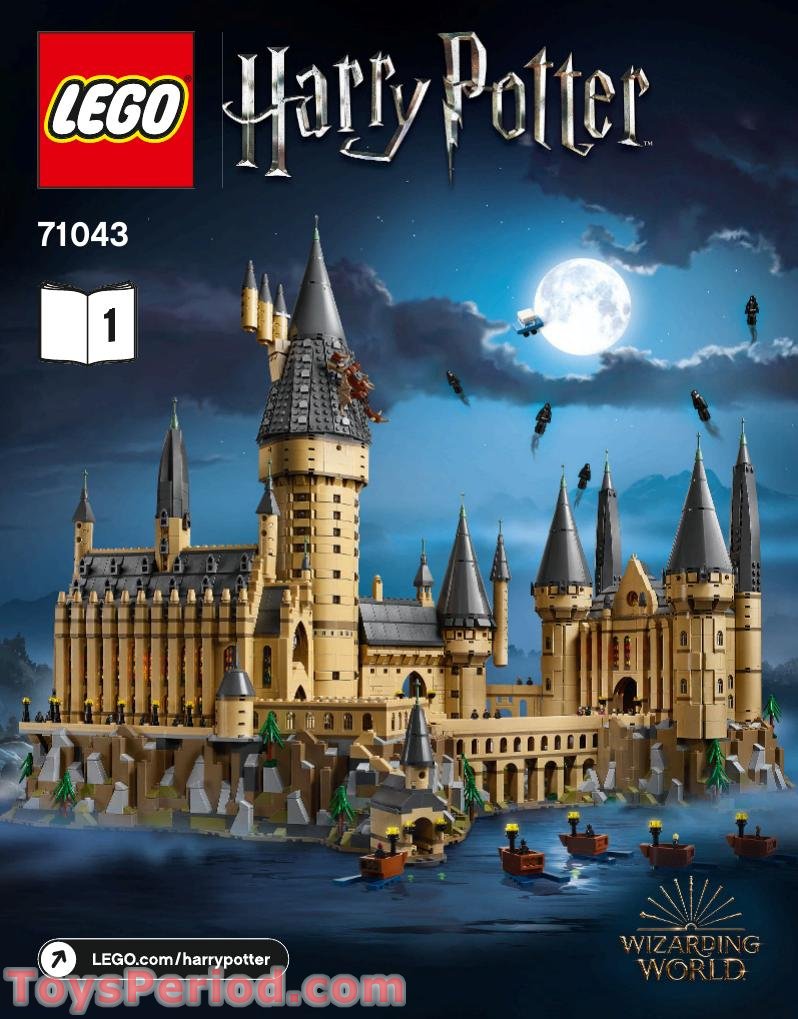 chien様 LEGO 71043 Hogwarts Castle Instructions and Parts List