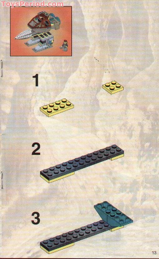 LEGO 4940 Granite Grinder Instructions and Parts List