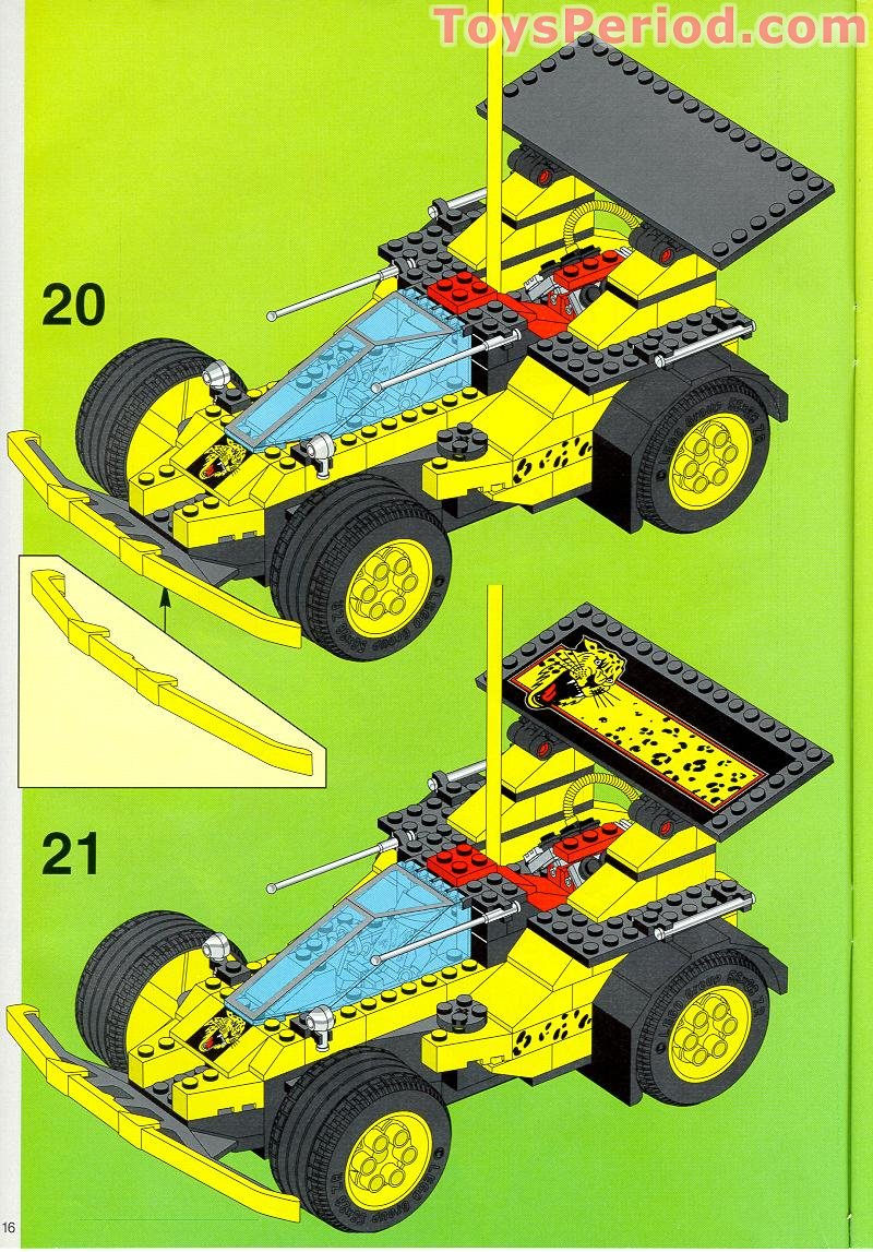 LEGO 5600 Radio Control Racer Set Parts Inventory and Instructions