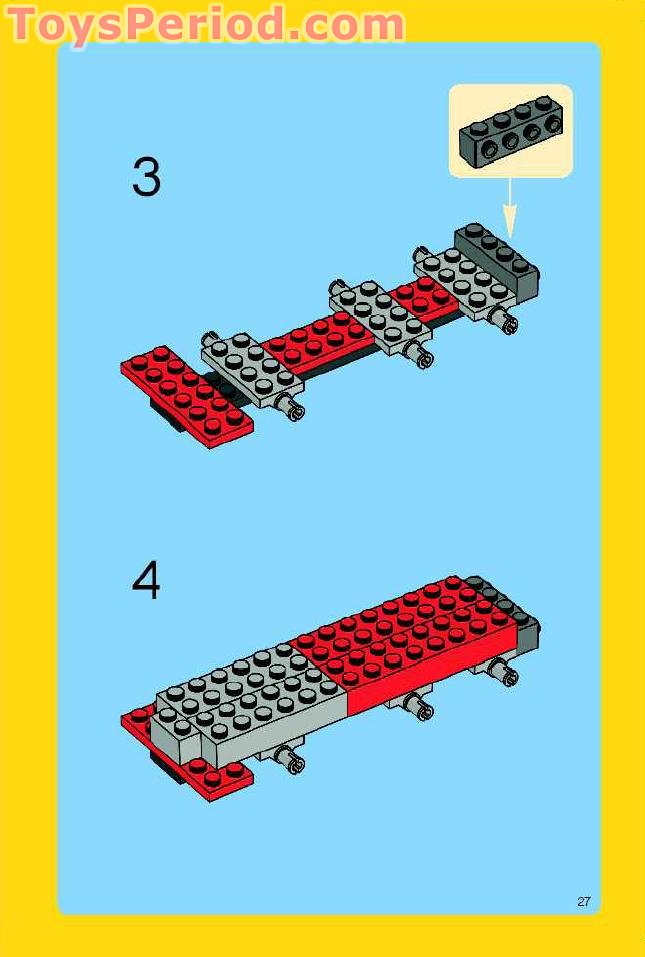 LEGO 6187 Road Construction Set Set Parts Inventory and Instructions - LEGO Reference Guide