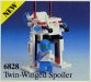 LEGO 6828 Twin-Winged Spoiler Instructions and Parts List