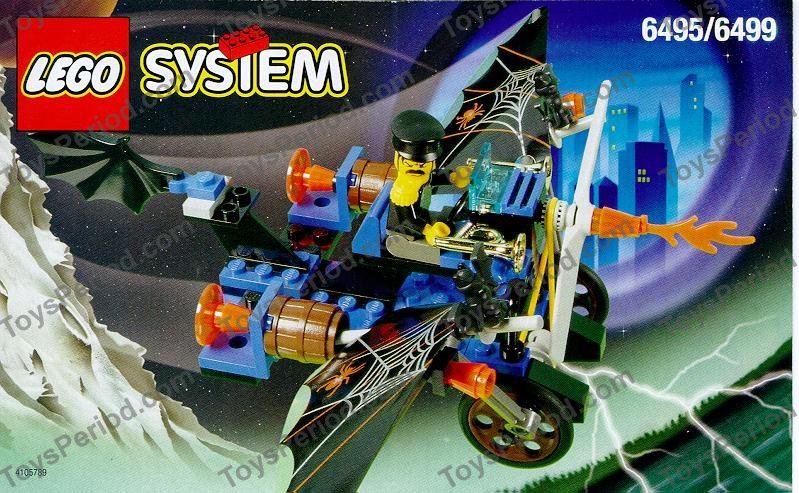 LEGO 6499 Time Tunnelator Instructions and Parts List