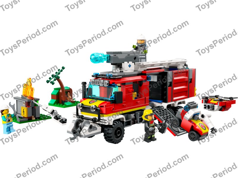 TOMOページ LEGO 60374 Fire Command Truck Set Parts List