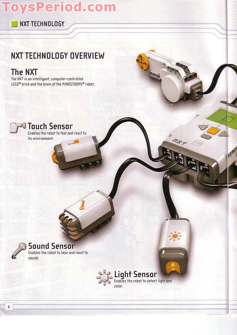 Lego 8527 Lego Mindstorms Nxt Set Parts Inventory And Instructions Lego Reference Guide