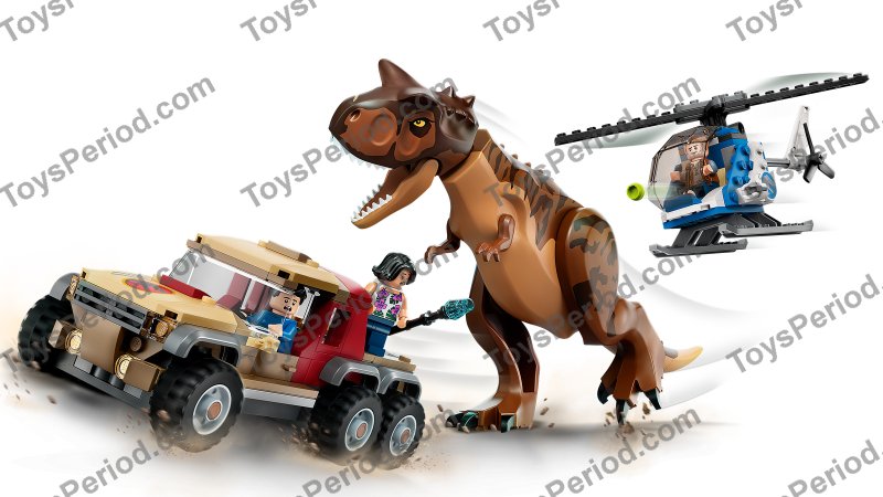 LEGO 76941 Carnotaurus Dinosaur Chase Set Parts List