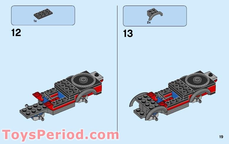 LEGO 60141 Police Station Instructions and Parts List