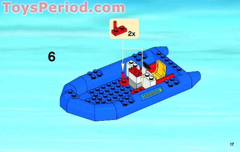 LEGO 4644 Marina Instructions and Parts List