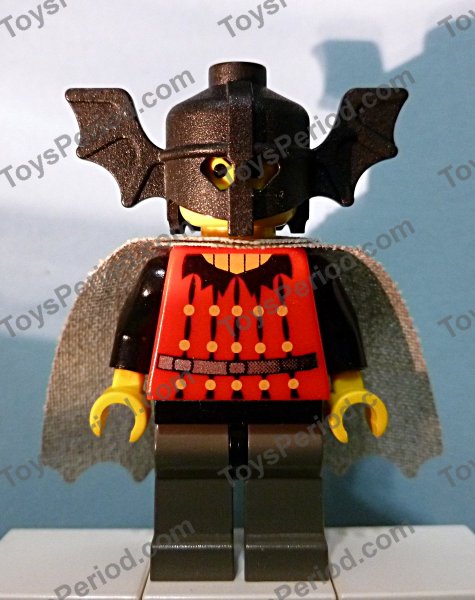 Bat Lord Castle New Lego Dark Gray Minifig Headgear Helmet with Bat Wings