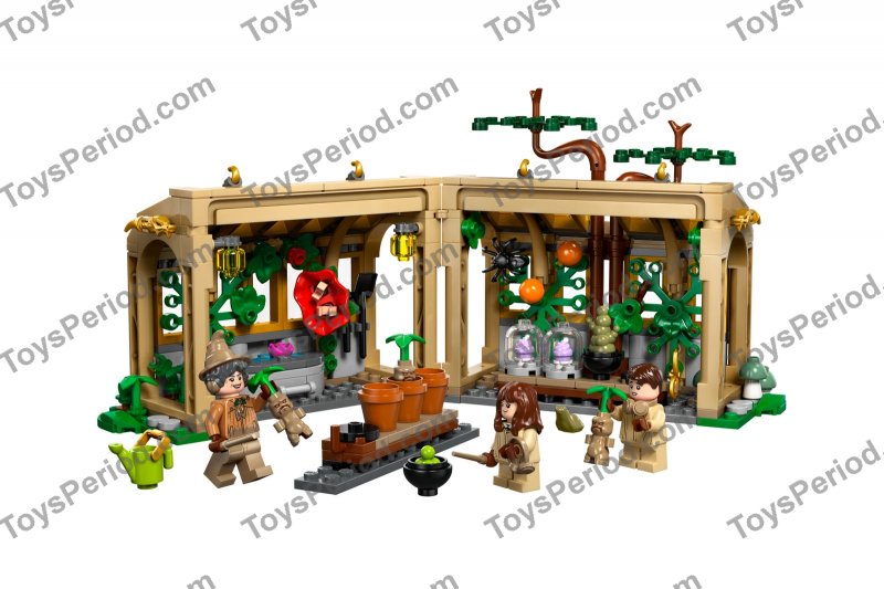 LEGO 76445 Hogwarts Castle: Herbology Class Set Parts List
