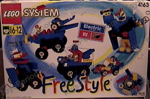 LEGO 4163 Electric Freestyle Building Set, 6 Plus Set Parts 