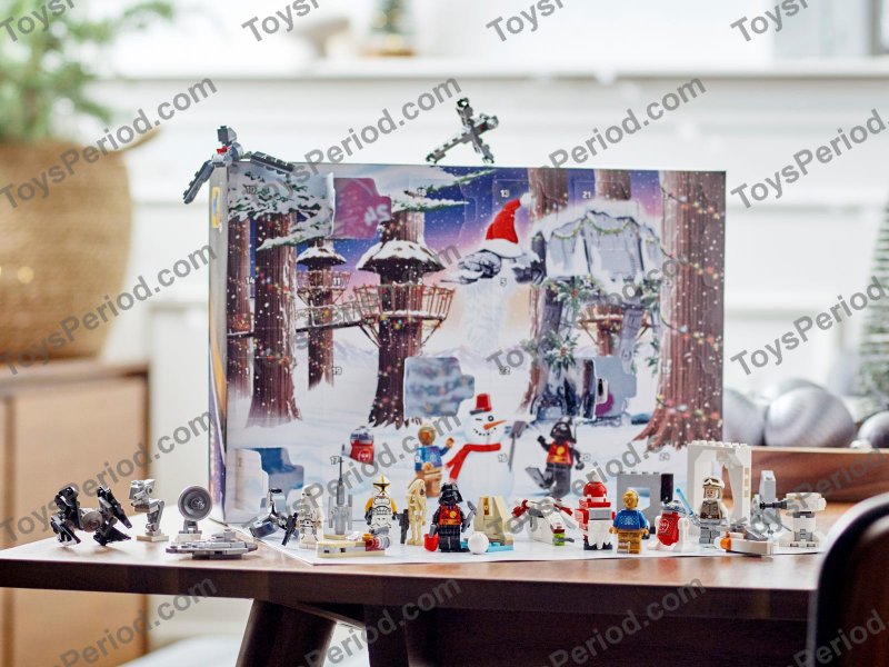 LEGO 75340 Advent Calendar 2022, Star Wars Set Parts List