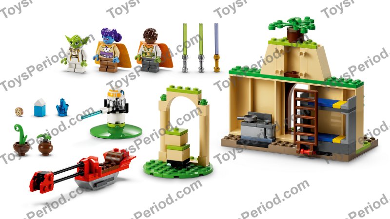 LEGO 75358 Tenoo Jedi Temple Set Parts List