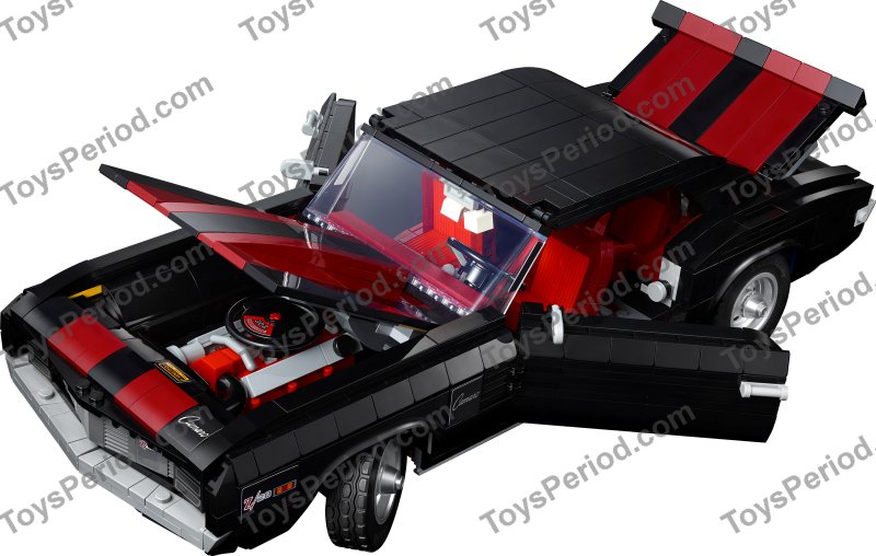 LEGO 10304 Chevrolet Camaro Z28 Set Parts List