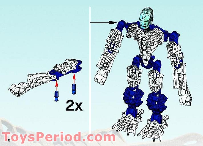 LEGO 8988 Gelu Instructions and Parts List