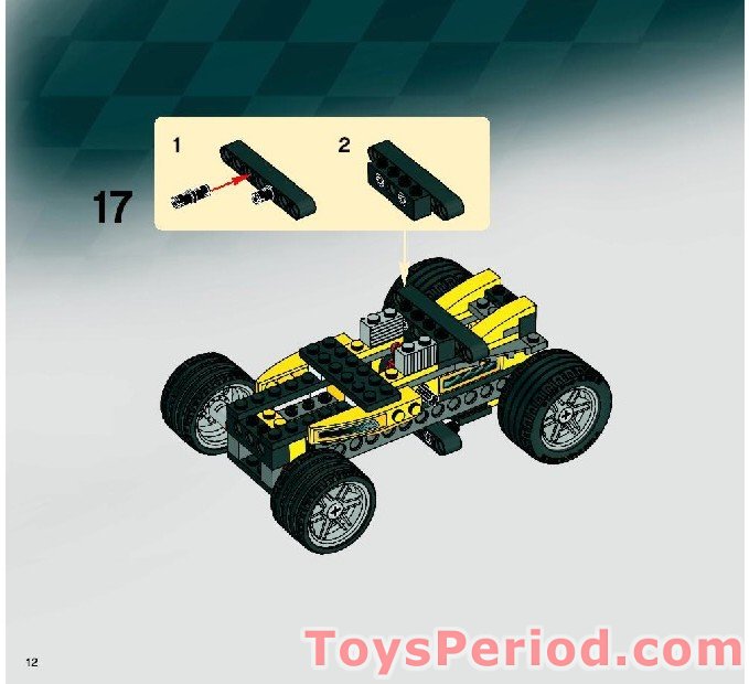 LEGO 8166 Wing Jumper Instructions and Parts List