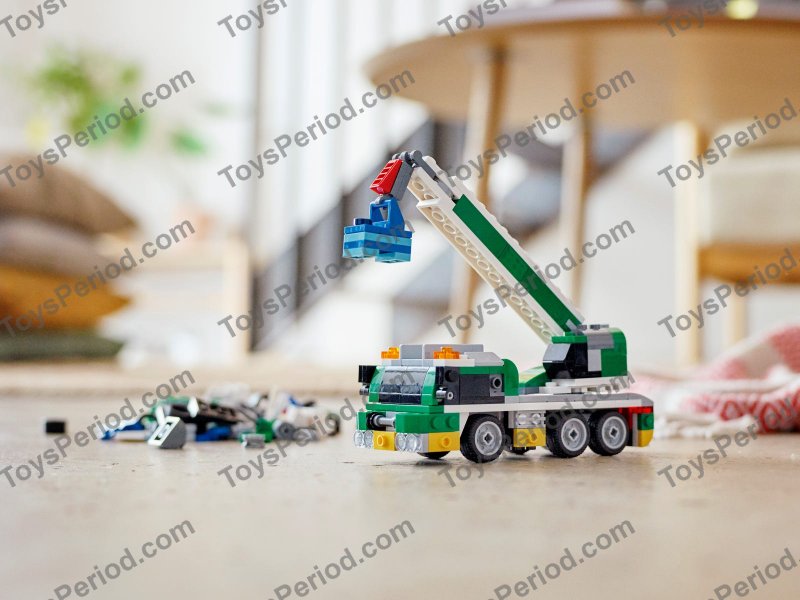 LEGO 31113 Race Car Transporter Set Parts List