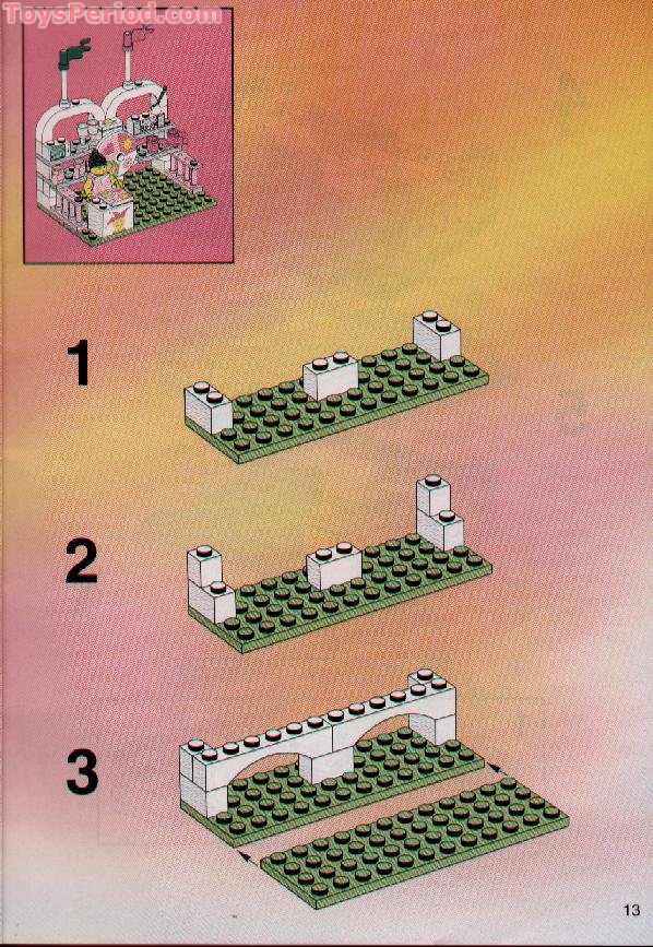 LEGO 6547 Fun Fair Instructions and Parts List
