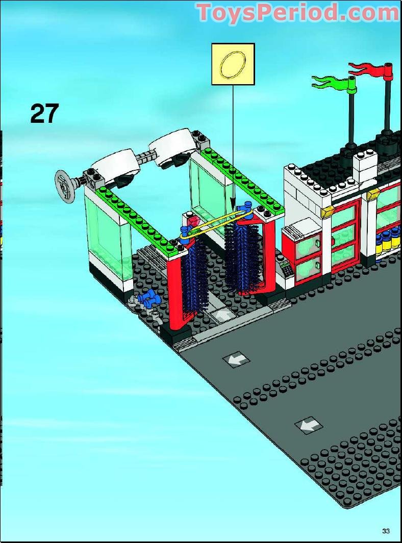 7993 LEGO 7993 Service Station Instructions and Parts List