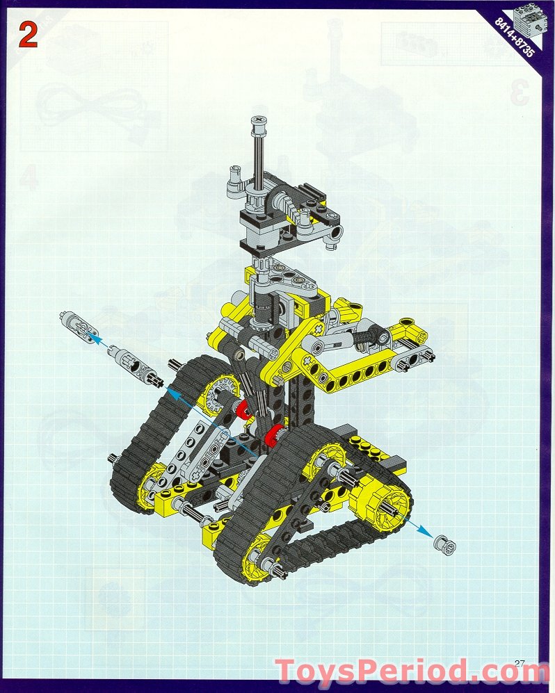 LEGO 8414 Mountain Rambler Instructions and Parts List