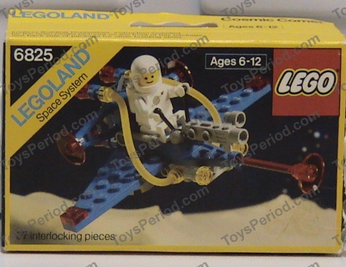 LEGO 6825 Cosmic Comet Instructions and Parts List