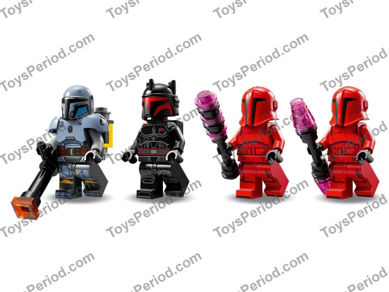 LEGO 75386 Paz Vizsla and Moff Gideon Battle Set Parts List