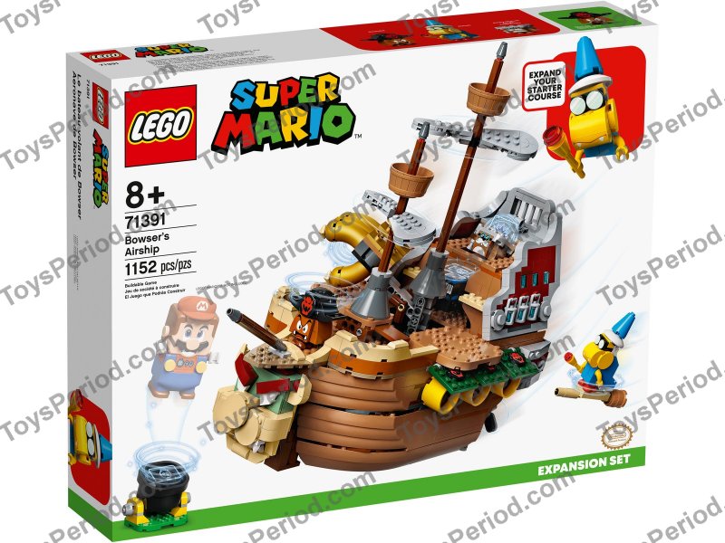 LEGO 71391 Bowser's Airship - Expansion Set Parts List
