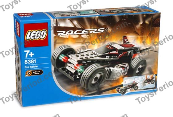 LEGO 8381 Exo Raider Instructions and Parts List