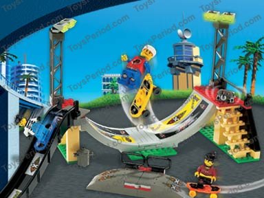 LEGO 6738 Skateboard Challenge Instructions and Parts List